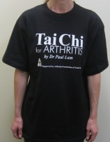 Tai Chi for Arthritis Short Sleeved T-Shirt (Black)